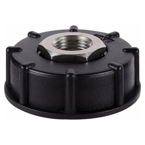 Ibc S60x6 Water Tank Adapter Coarse Thread With Hose Connector Stainless Steel Valve Spout Fittings (1/2" Internal Connectors Valves & Accessories