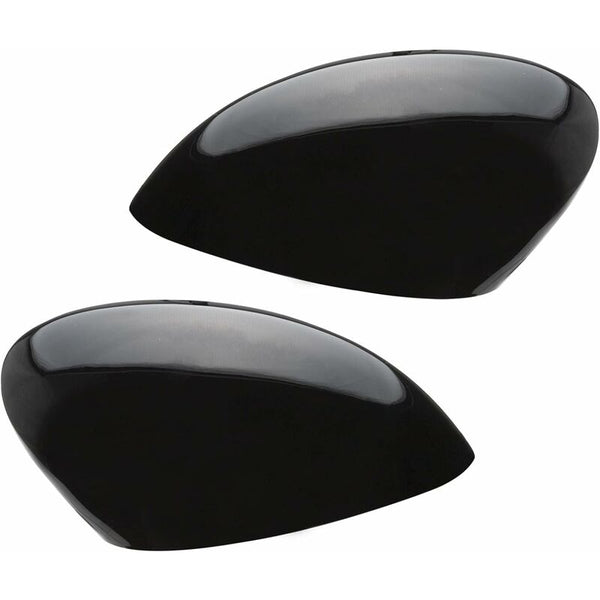 Rearview Mirror Cover Cap For Fiesta Mk7 2009 2017 Gloss Black Cabinet Pulls