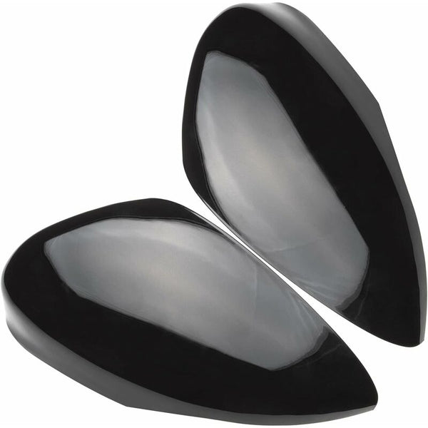 Rearview Mirror Cover Cap For Fiesta Mk7 2009 2017 Gloss Black Cabinet Pulls