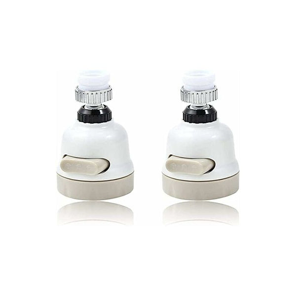 2 Pack Kitchen Faucet Aerator Water Saving 360 Rotation Splash Proof Nozzle With Filter Kitchen Taps