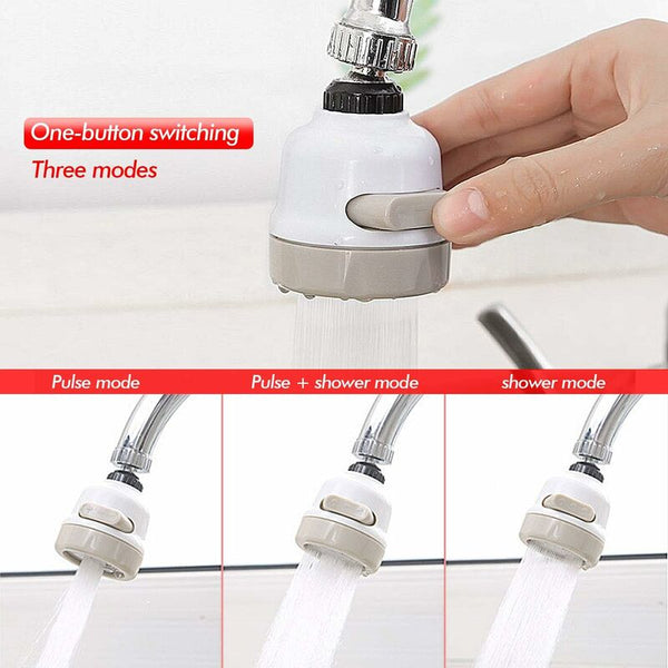 2 Pack Kitchen Faucet Aerator Water Saving 360 Rotation Splash Proof Nozzle With Filter Kitchen Taps