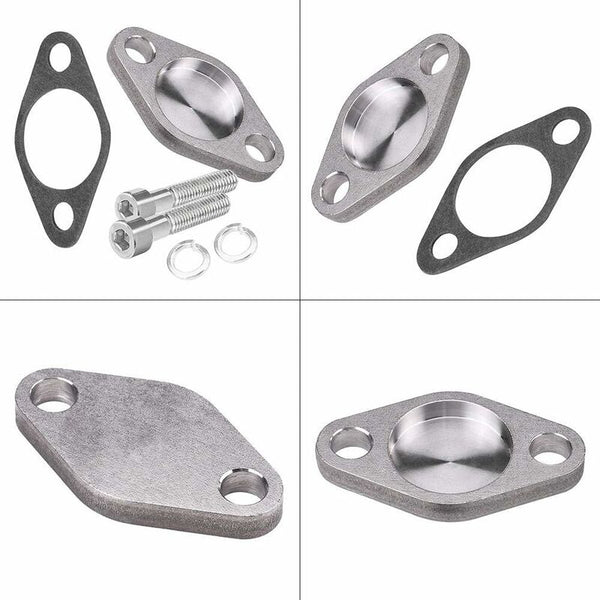 Valve Blanking Plate Egr Block Plates Stainless Steel Kit With Gasket For E53 E38 E39 E46 X5 Valve Covers