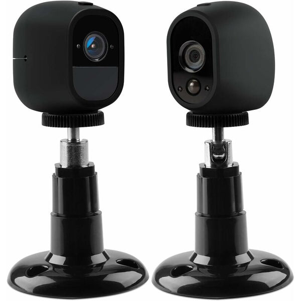 (2 Pack) Indoor/Outdoor Security Camera Wall Mount Adjustable Ceiling For Arlo Pro And Other Compatible Security Camera Brackets & Mounts