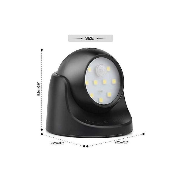 Outdoor Wall Light With Motion Sensor 1000 Lumen Led Lighting Cordless Battery Powered 360 Degree Wall Lights