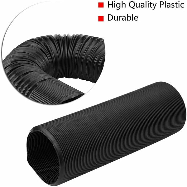 Car Air Intake Hose 76Mm Universal Modified Flexible Expansion Pipe Ducting Plastic Hose(76Mm) For Ducting & Duct Hoses