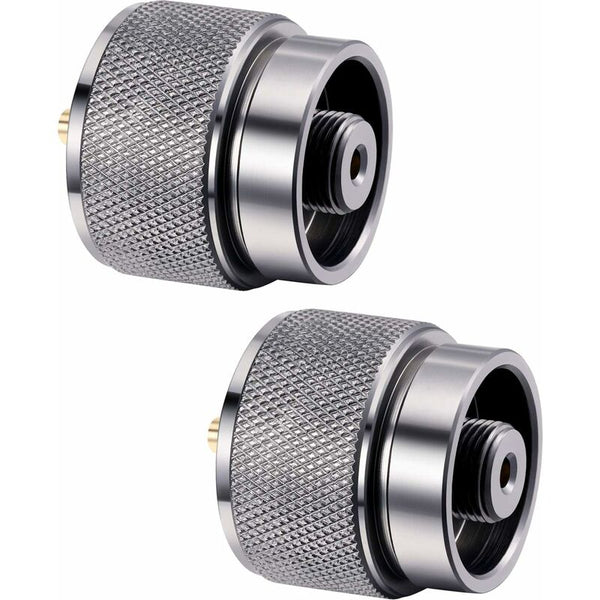 Parts Camping Stove Adapter 1 Lb Propane Small Tank Inlet Outlet Outdoor Cylinder Lpg Canister Camping Stoves