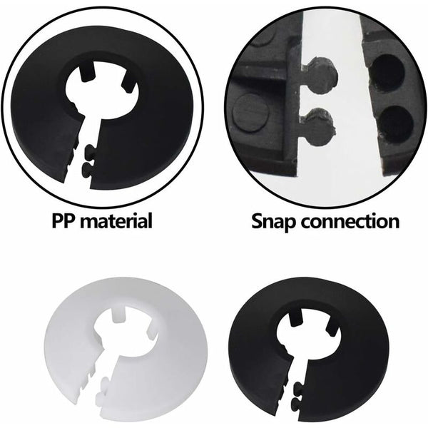 Plastic Radiator Garland Tianhe 30 Pcs Pipe Cover Hot And Cold Water Gas Heating Other Pipe Tools