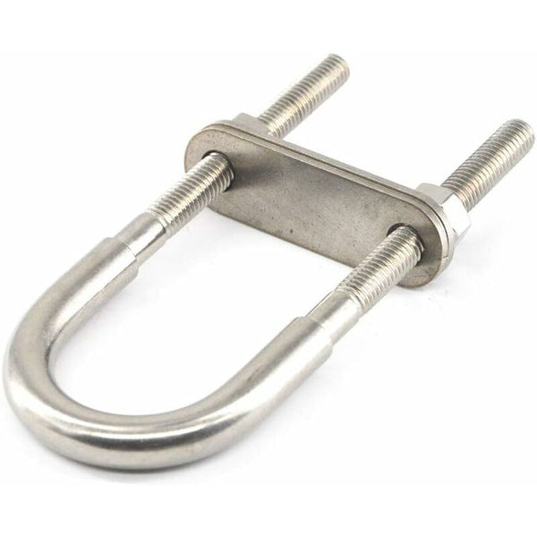 M6x90 304 Stainless Steel U Bolt (2 Pcs) Screws & Bolts