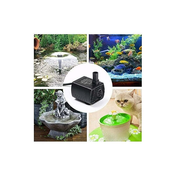 Submersible Water Pump Aquarium Adjustable 200L/H 3W Ultra Quiet Catit Usb For Pond Fish Tank Fountain Aquariums