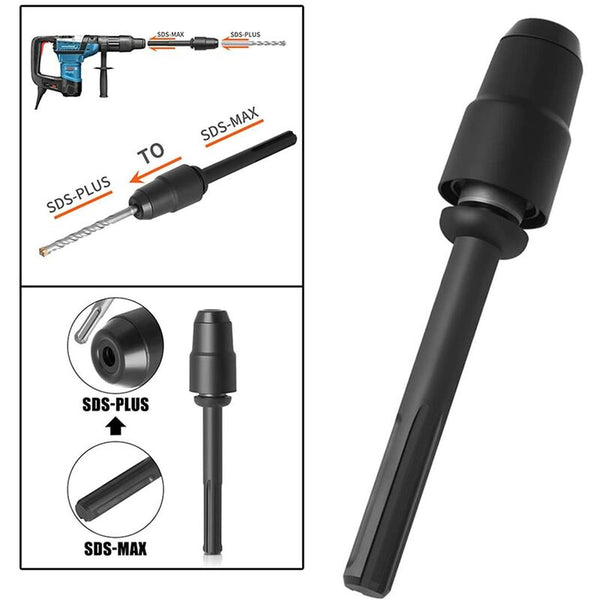 Sds Max To Plus Adapter For Rotary Hammer Drill Quick Change Tool Chuck Drill Bits