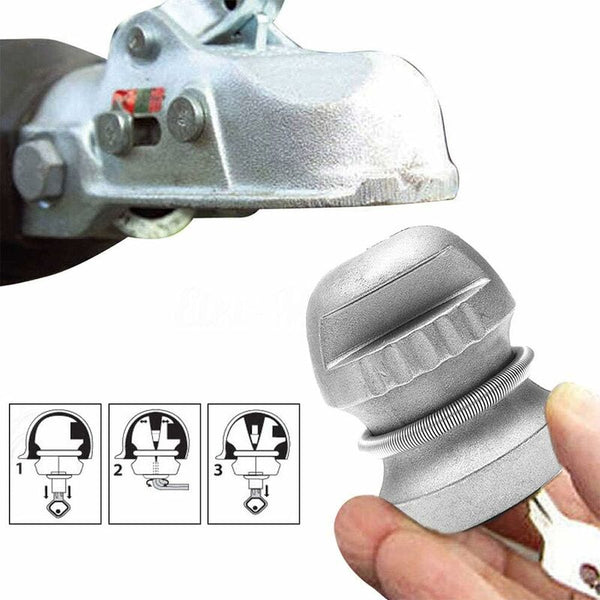 Trailer Hitch Lock Anti Theft Ball Coupling Parts Trailer Parts