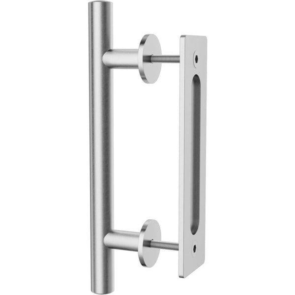 30Cm Stainless Steel Sliding Door Handle Set For Gates And Garages Sliding Door Hardware