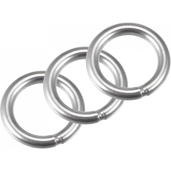 Welded Ring Stainless Steel 304 50Mm External Diameter 8Mm Thickness Pcs Hanging Shelves