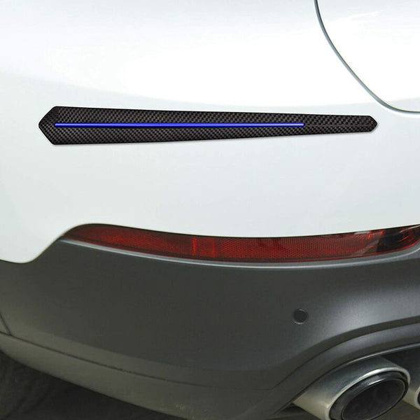 2 Pcs Car Bumper Protector Strips Universal Sticker Protection Front Rear Edge Anti Collision Bumpers