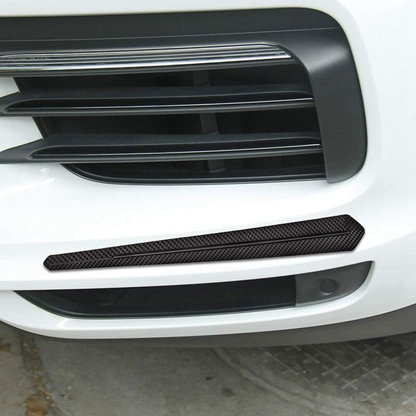 2 Pcs Car Bumper Protector Strips Universal Sticker Protection Front Rear Edge Anti Collision Bumpers
