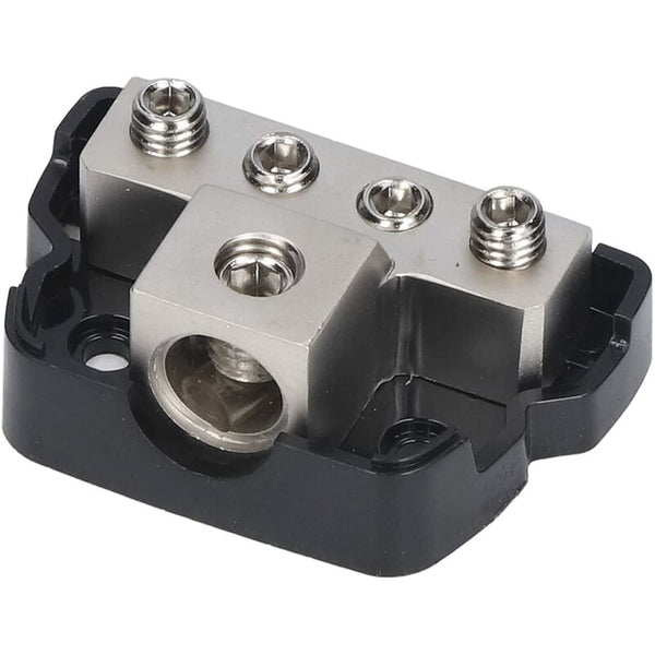 4 Way Power Distribution Block Fuse Holder Amp Car Audio Splitter Wiring & Fuses