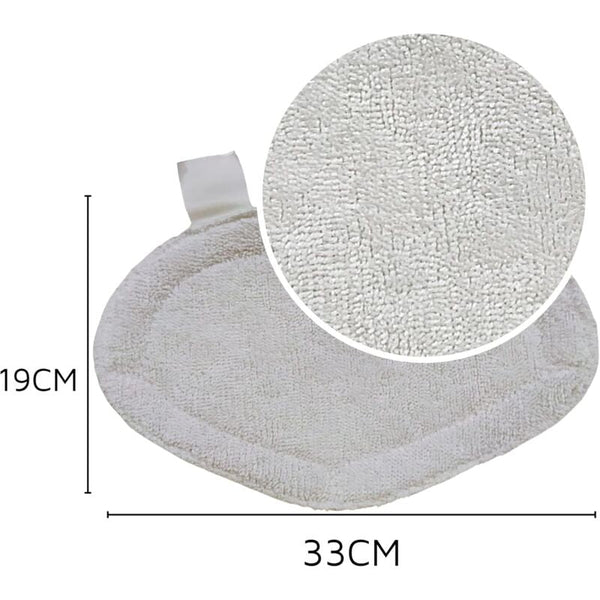 6 Pack Microfiber Steam Mop Pads For Polti Vaporetto Washable Replacement Steam Cleaners
