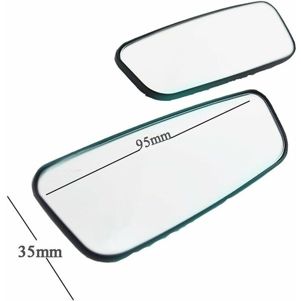 360A Rotate Blind Spot Mirroradjustable Wide Angle Rearview Hd Glass Convex Side View For Car Mirrors
