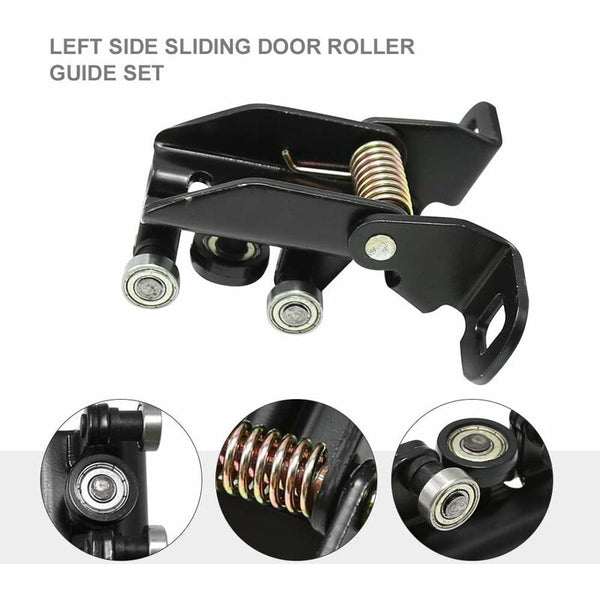 3 Pcs Set Left Sliding Door Guide Rollers For Transit Mk6 Mk7 1667675 (Top + Middle Bottom) Sliding Door Hardware