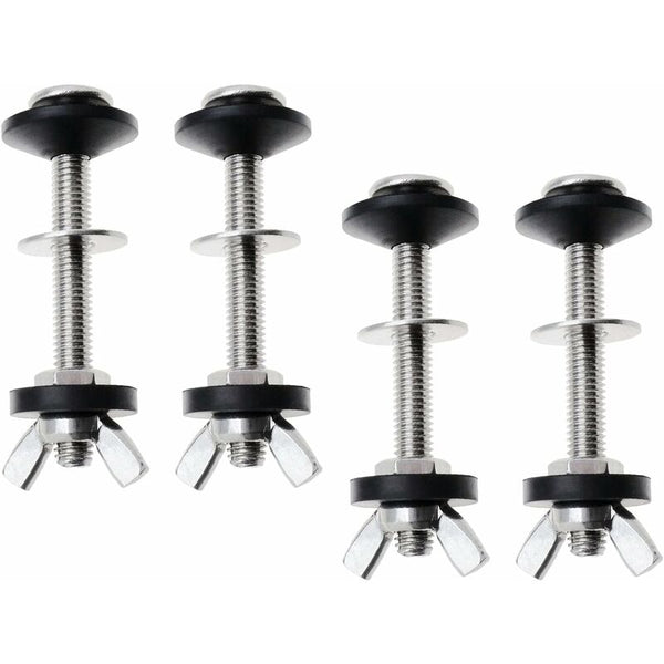 Toilet Tank Bolts And Washers 4 Pack Stainless Steel Washing Tool Accessories For Split Toilets Other Bathroom Accessories
