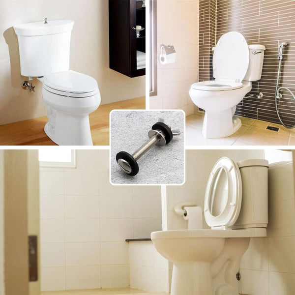 Toilet Tank Bolts And Washers 4 Pack Stainless Steel Washing Tool Accessories For Split Toilets Other Bathroom Accessories