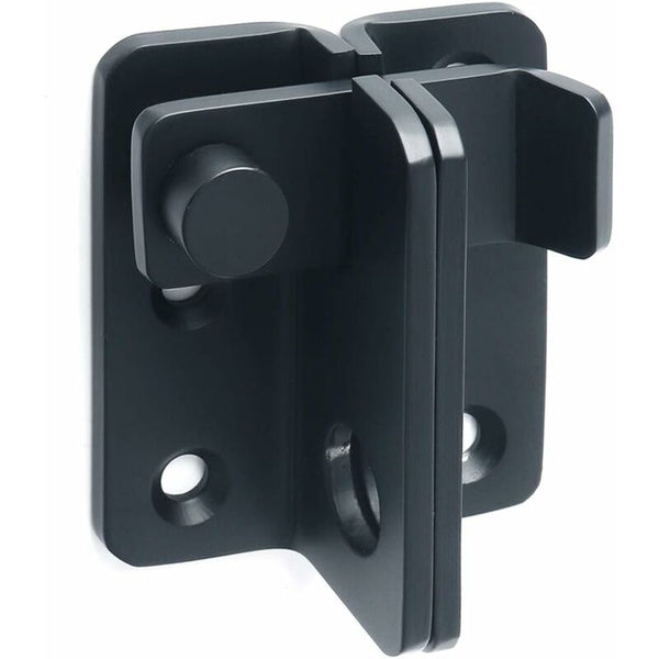 Matte Black Stainless Steel Sliding Door Lock Hasp Latch Buckle Hook Ems3005 Door Locks & Lock Mechanisms
