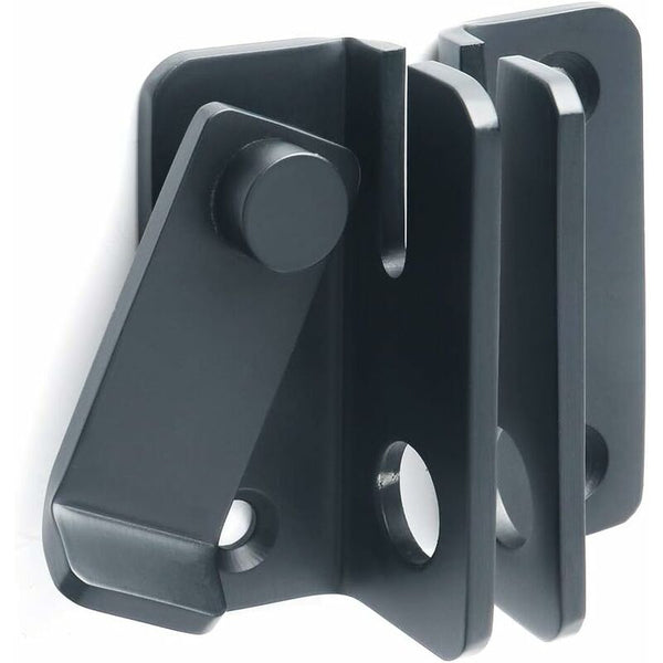 Matte Black Stainless Steel Sliding Door Lock Hasp Latch Buckle Hook Ems3005 Door Locks & Lock Mechanisms