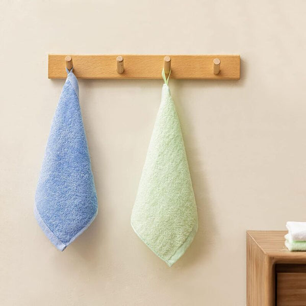 10 Pieces Baby Towels Hand Bamboo Fiber Facial Wipes 25 Cm Kids Multicolor Bath Kitchen Towels & Washcloths