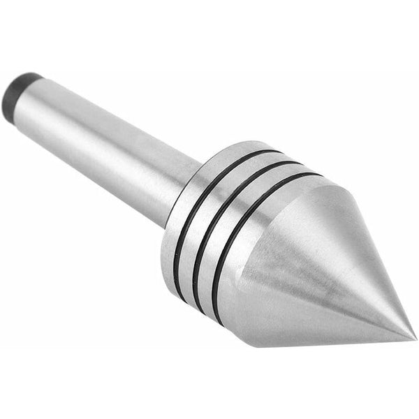 Lathe Turning Tool Mt2 Heavy Duty Live Bearing Tailstock Center Metal Woodturning Tools Single Cutting Tools