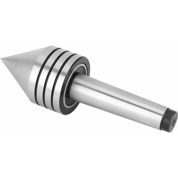 Lathe Turning Tool Mt2 Heavy Duty Live Bearing Tailstock Center Metal Woodturning Tools Single Cutting Tools