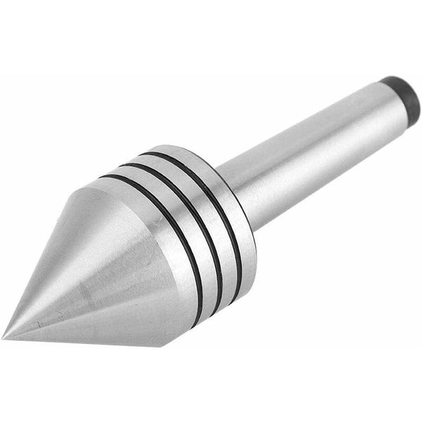 Lathe Turning Tool Mt2 Heavy Duty Live Bearing Tailstock Center Metal Woodturning Tools Single Cutting Tools