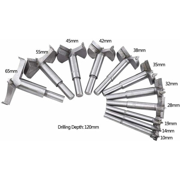 Forstner Wood Drill Bit Cemented Carbide Bits Flat Hole Saw Drilling Tool (35Mm) Wood Drill Bits
