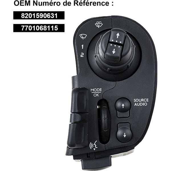 Comodo Wiper For Clio 3 Modus Kangoo 2 Radio Control Turn Signal 7701068115 8201590631 Steering Wheels