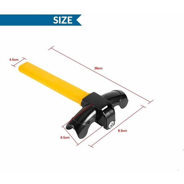 Car Steering Wheel Lock T Bar For Universal Steering Wheels