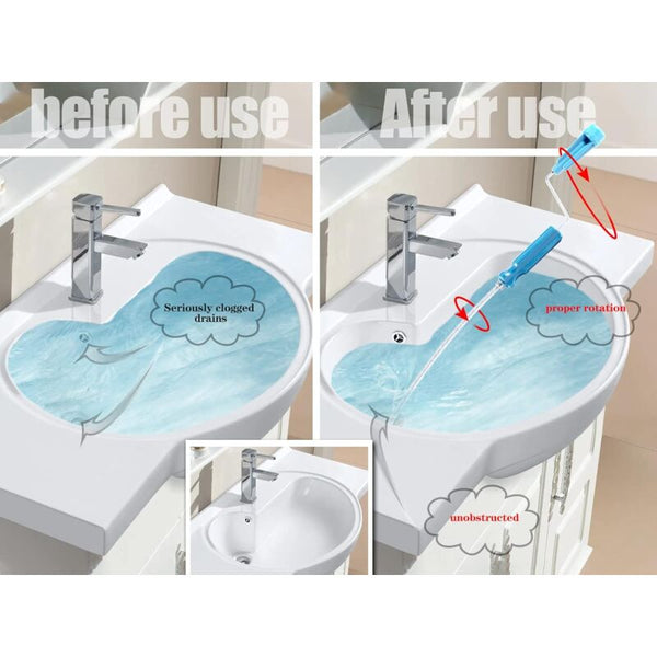 Drain Cleaning Spiral 3M X 6Mm Unblocker With Piercing Tip Snake Extra Fine Placeholder