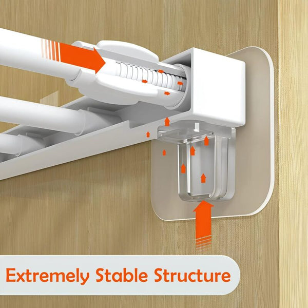 20 Pcs Punch Free Adhesive Wall Brackets Fixed Mount Triangle Support Boards Braces & Brackets