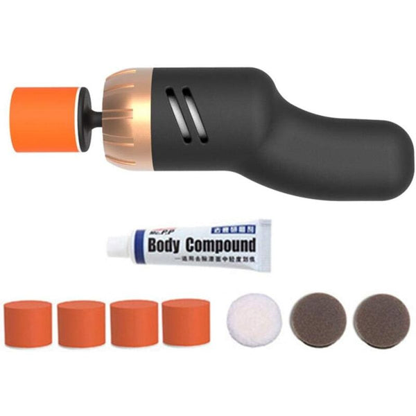 Car Polishing Machine 60W Mini Electric Scratch Removal Polisher Sander Buffer Variable Speed Boat Waxes & Polishes