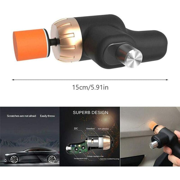 Car Polishing Machine 60W Mini Electric Scratch Removal Polisher Sander Buffer Variable Speed Boat Waxes & Polishes