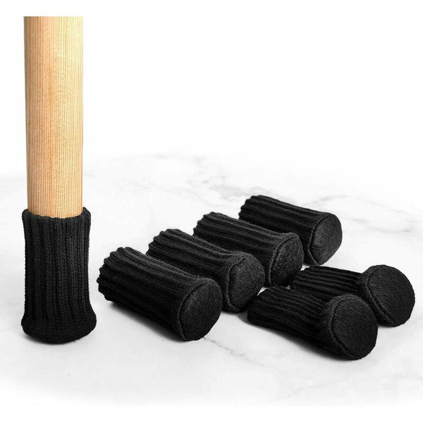 24 Pcs Felt Furniture Chair Socks Table Covers Caps Feet Pads Floor Protectors Prevent Scratches And Noise Furniture Parts
