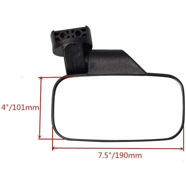 Motorcycle Rearview Mirror Knobs 50Mm 44Mm Universal With Bracket 2 Pcs Replacement For Utv Rzr 900 Xp 1000 Turbo Other Motorcycle Parts