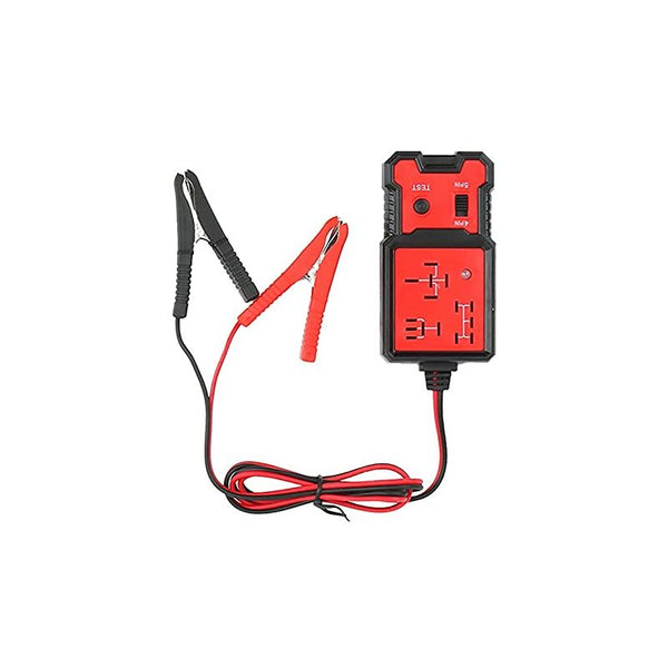 12V Automotive Electronic Relay Tester With Clips For Car Repair Electrical Testers Test Leads
