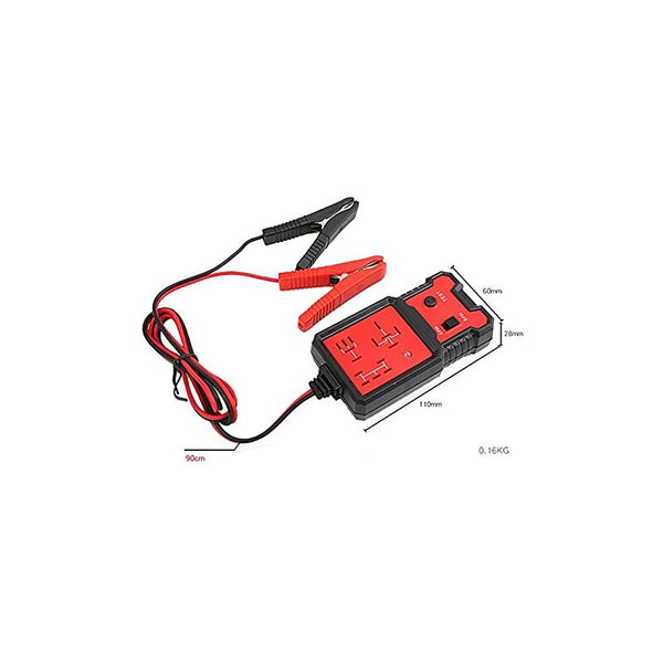 12V Automotive Electronic Relay Tester With Clips For Car Repair Electrical Testers Test Leads