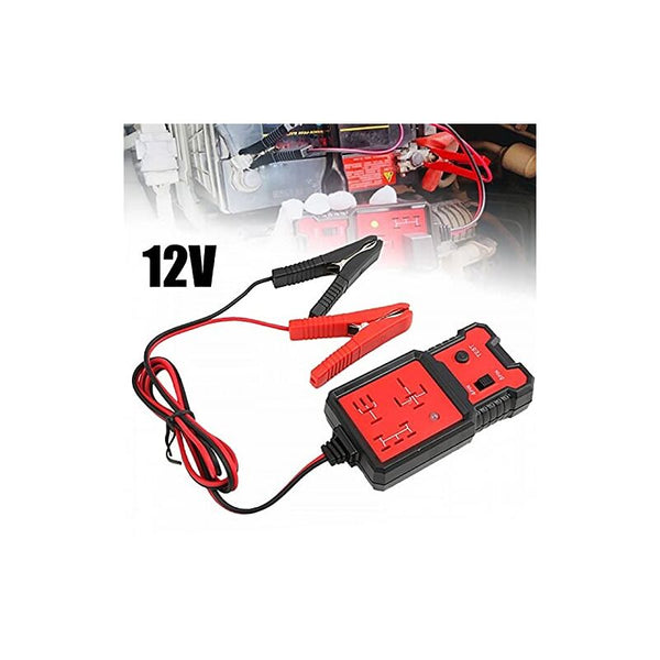 12V Automotive Electronic Relay Tester With Clips For Car Repair Electrical Testers Test Leads