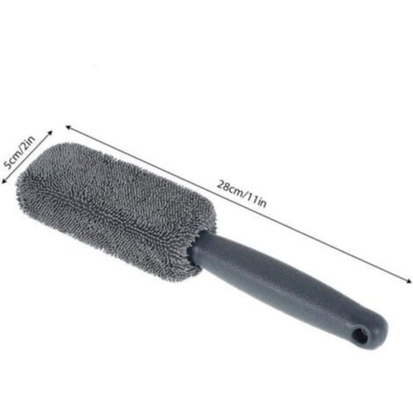 1 Pcs Car Cleaning Brush Microfiber Wheel Wash Detailing For Trunk Auto Portable Motorcycle Other Car Cleaning