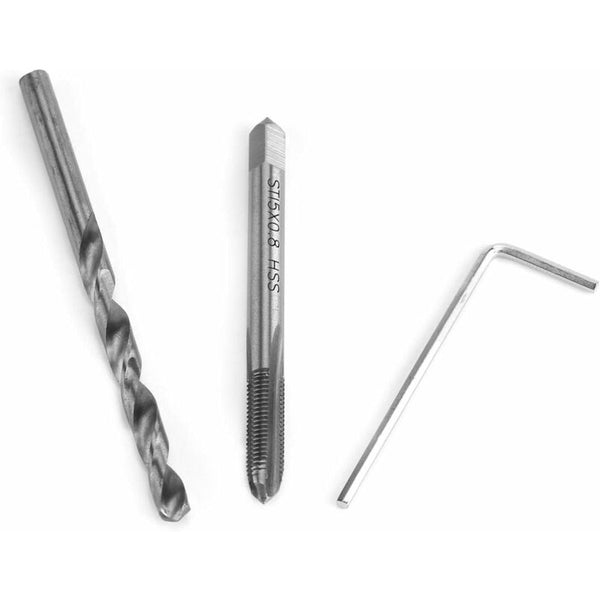 30 Pcs M5/M6/M8 Thread Repair Insert Kit Hand Tool Set Compatible For Engine And Other Automotive Repair[M8] Other Repair Kits & Tools