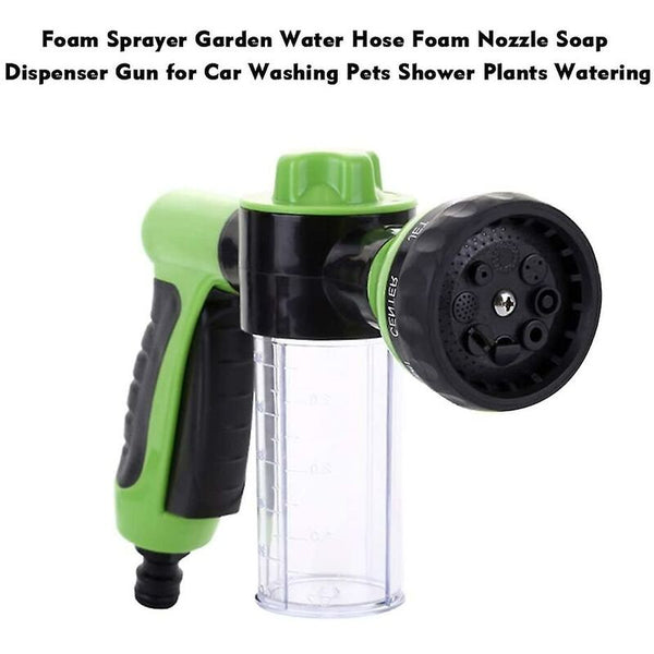 Garden Foam Sprayer Hose Soap Dispenser Gun For Car Wash Pets Shower Plants Garden Sprayers