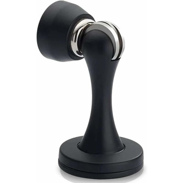 Magnetic Door Stop Brushed Stainless Steel Satin Nickel Black Floor Mounted For Bedroom Bathroom Kitchen Office Door Stops