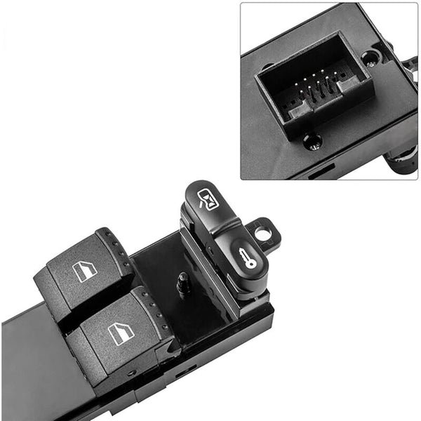 Regulator Control Switch Button 1J3959857 For Golf 4 Leon Fabia Octavia Switches & Controls