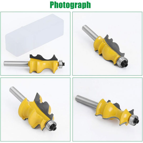 3 Pcs 8Mm Router Bits Woodworking Tools Engraving Machines Cutting For (8Mm) Other Woodworking Equipment