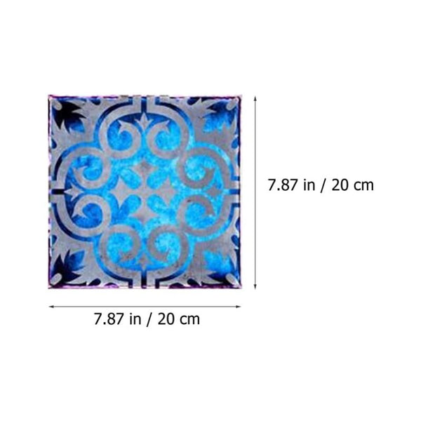 10 Pcs Wall Tile Stickers Self Adhesive Wallpaper For Kitchen Living Room Bathroom Home Decor 20X20cm Wall Stickers